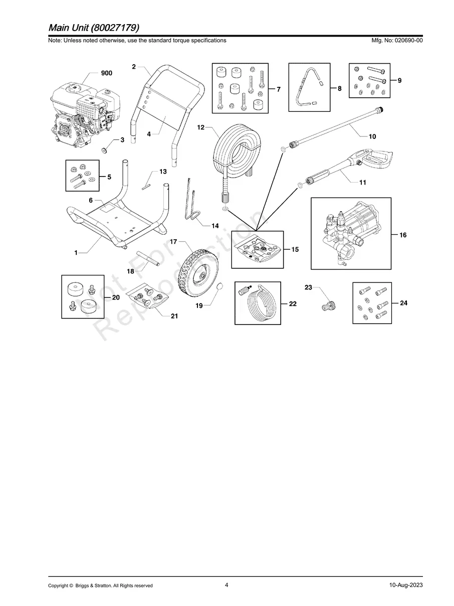 BRIGGS AND STRATTON, 020690-00, IPL.4
